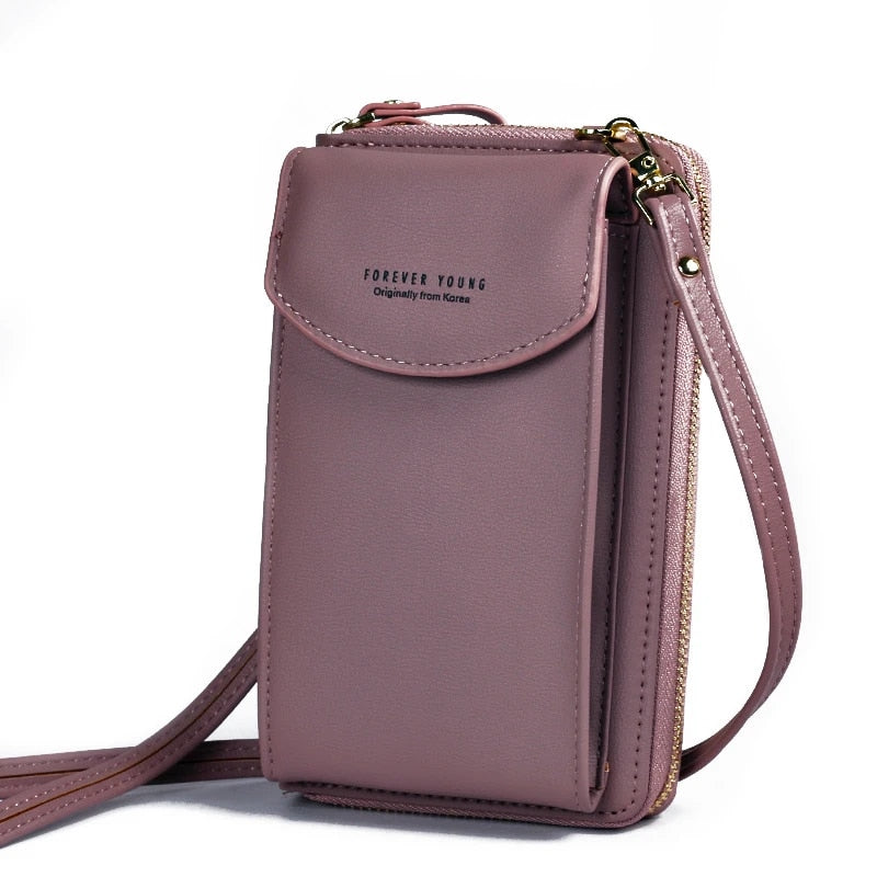 Pochette Portefeuille Bandoulière Femme   