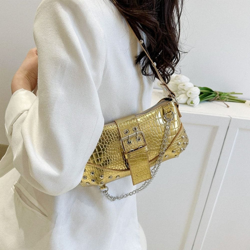 Sac Bandoulière Clouté   