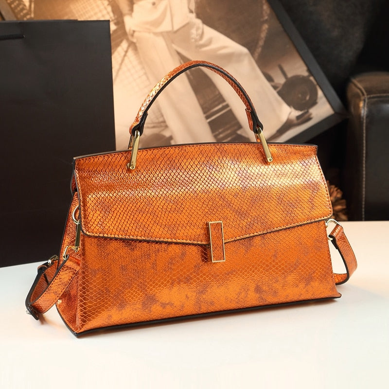 Sac Fuchsia Bandoulière Orange  