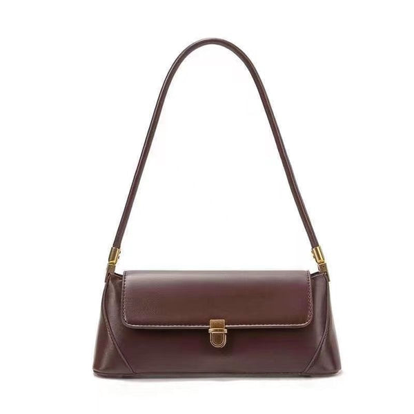 Sac Baguette Marron Marron  