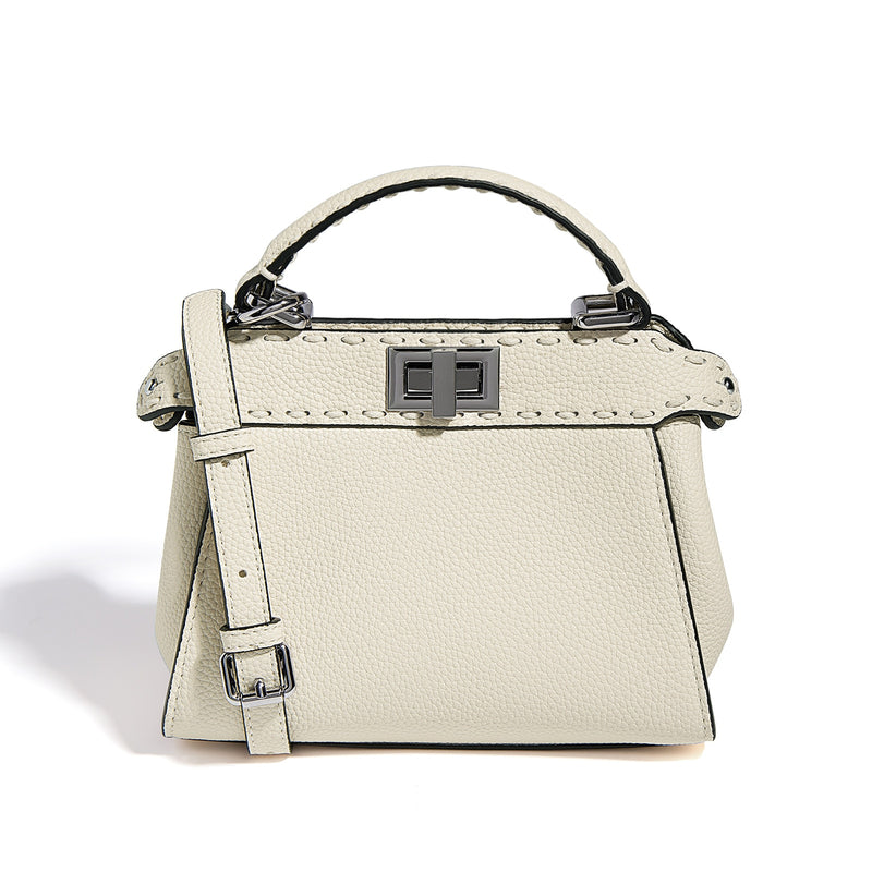 Petit Sac Bandoulière Voyage Femme Blanc  