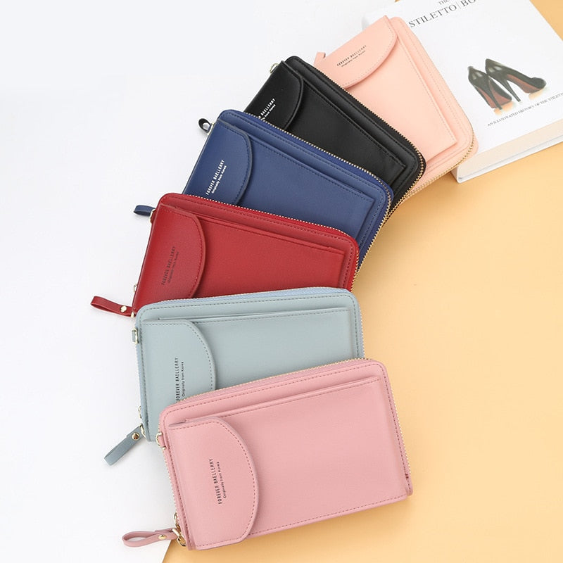 Sac Pochette Bandoulière Cuir Femme   