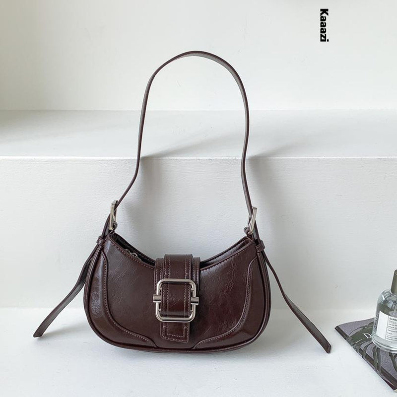 Sac Baguette Vintage Café  