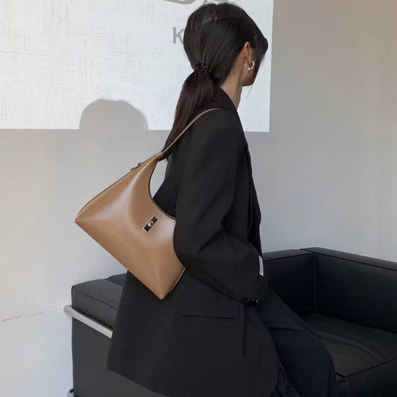 Sac Baguette Rouge Kaki  