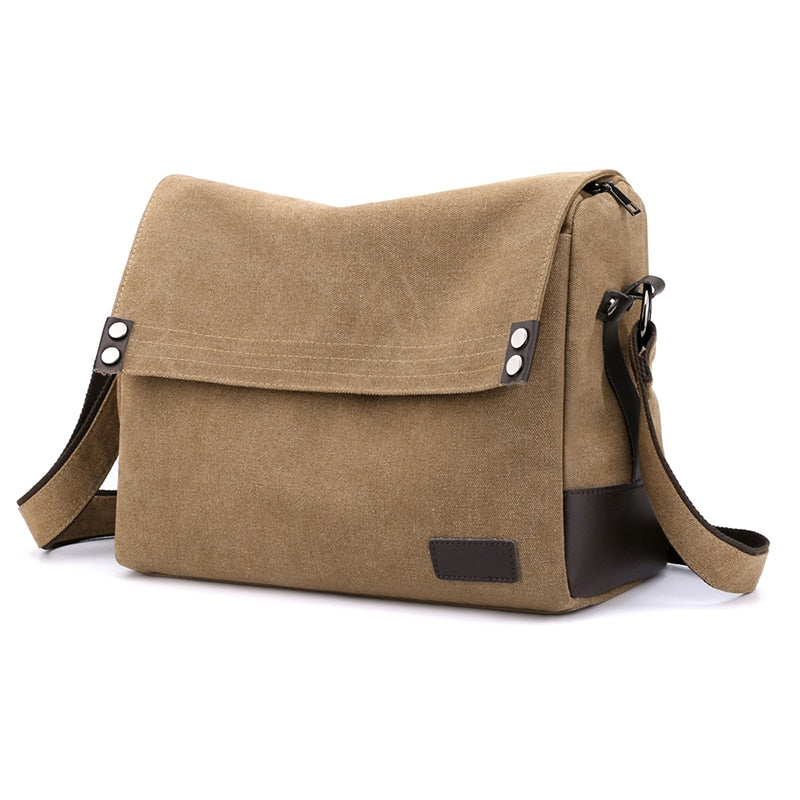 Sacoche Bandoulière Homme Beige   