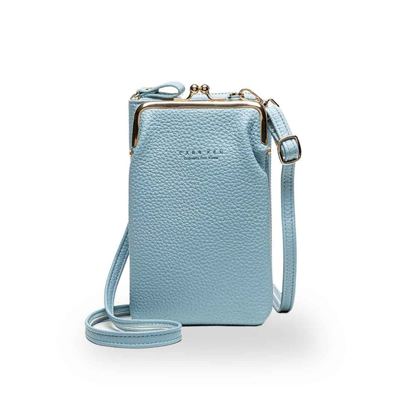 Le Mini sac à Téléphone Portable Bleu  