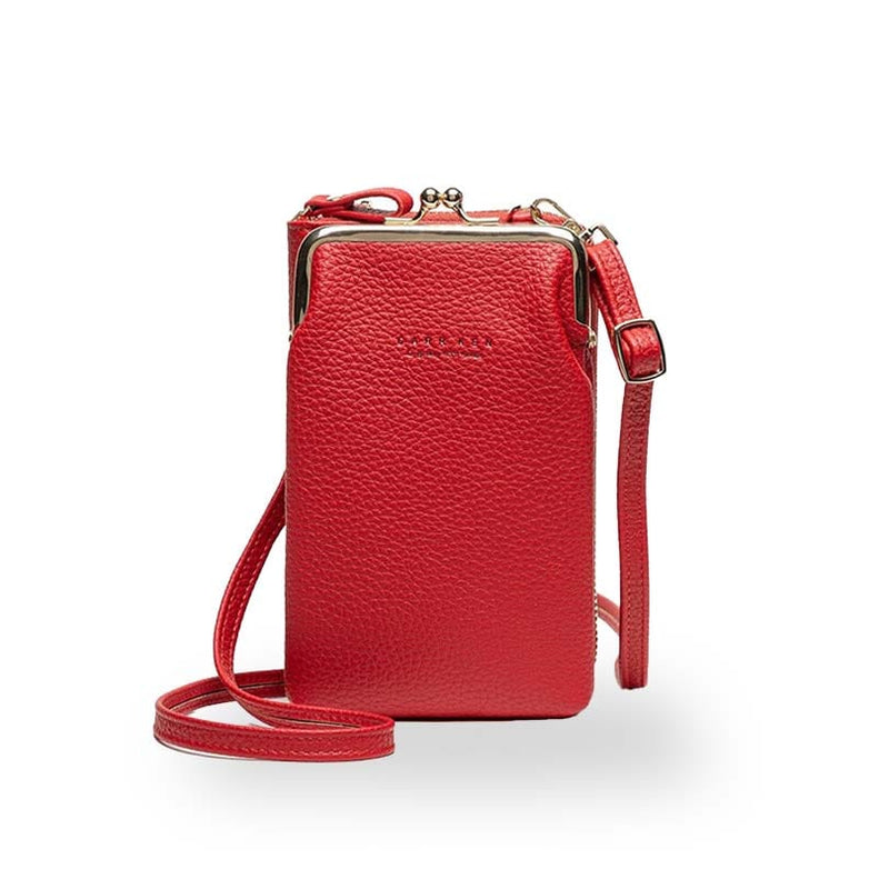 Le Mini sac à Téléphone Portable Rouge  